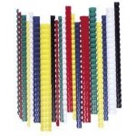 Plastový hřbet kroužkový 8mm černý – Zboží Živě