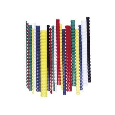 Plastový hřbet kroužkový 8mm černý – Zboží Živě