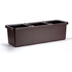 Truhlík samozavlažovací BERBERIS TRiO čokoláda 117 cm – Hledejceny.cz