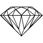 Samolepka (na auto, notebook) diamant – Zboží Živě