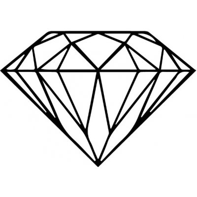 Samolepka (na auto, notebook) diamant – Zboží Živě