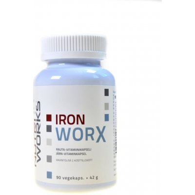 NutriWorks Iron Worx 90 kapslí