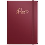 David Luxi A5 Denní 2026 bordó – Zboží Dáma