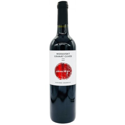 Cuvée Moravský Granát Vinařství Koblížek 2021 13% 0,75 l (holá láhev)