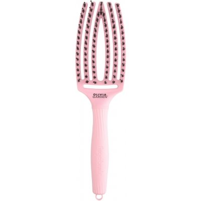 Olivia Garden Fingerbrush Combo Medium Jaipur Rose světle růžový – Sleviste.cz