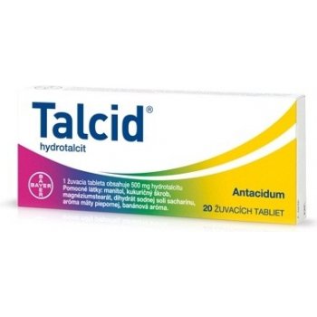 TALCID POR 500MG TBL MND 20