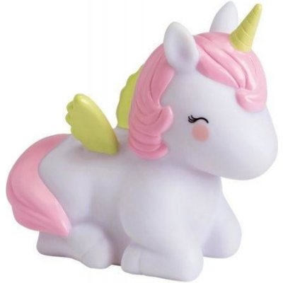 A Little Lovely Company Dětská pokladnička Unicorn růžová barva bílá barva plast – Zboží Dáma