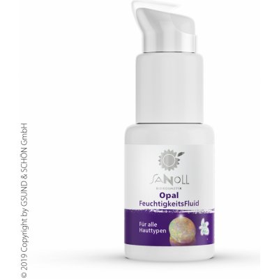 Sanoll Hydratační fluid opálový rakouská organická kosmetika BIO 30 ml