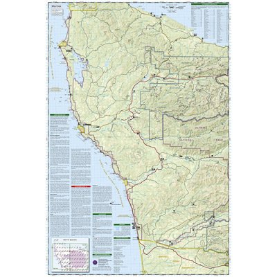 Olympic národní park Washington turistická mapa GPS komp. NGS – Sleviste.cz