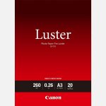 CANON LU-101 Luster, A3 fotopapír, 20 ks, 260g/ m 6211B007 – Sleviste.cz