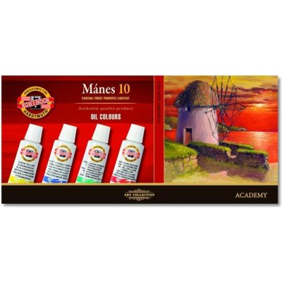 Olejové barvy Mánes sada – Zboží Mobilmania