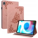 VSECHNONAMOBIL 43930 ART BUTTERFLY Zaklápěcí pouzdro Realme Pad Mini růžové – Zboží Živě