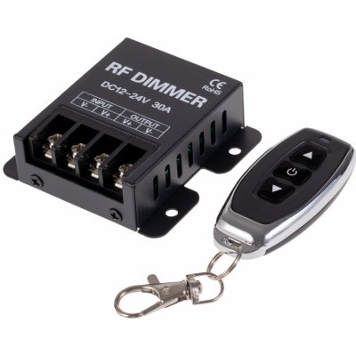 Ledshopik RF sestava ovládání pro jednobarevné LED pásky 12-24V 30A – Zboží Mobilmania