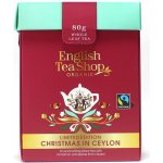 English Tea Shop BIO Vánoce na Cejlonu Černý kořeněný čaj sypaný 80 g – Hledejceny.cz