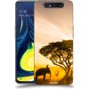 Pouzdro a kryt na mobilní telefon Samsung Pouzdro ACOVER Samsung Galaxy A80 A805F s motivem Elephant