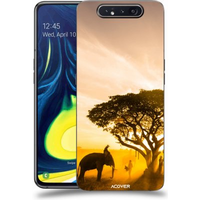 Pouzdro ACOVER Samsung Galaxy A80 A805F s motivem Elephant – Zboží Mobilmania