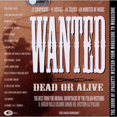 Wanted Dead or Alive - The Sound of Spaghetti Western - OST/Soundtrack