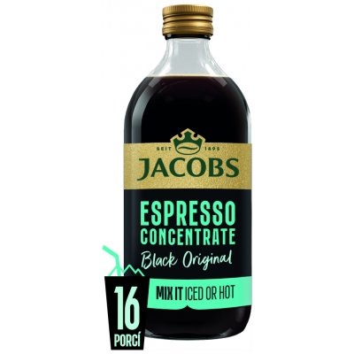 Jacobs Espresso Concentrate Black Original 485 ml – Zboží Dáma