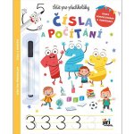 Sešit pro předškoláky Čísla a počítání – Zboží Dáma