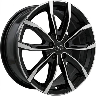 MiM EVO001 6.5x16 5x105 ET35 black polished – Hledejceny.cz