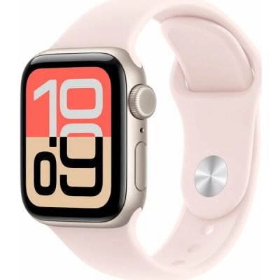Apple Watch 40mm jemně růžový sportovní řemínek - M/L MHY34ZM/A – Zboží Živě