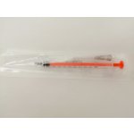 dicoSULIN inzulinová stříkačka 1 ml sterilní s přibalenou jehlou 0,4x13 mm – Zboží Mobilmania