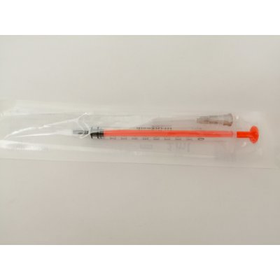 dicoSULIN inzulinová stříkačka 1 ml sterilní s přibalenou jehlou 0,4x13 mm – Zboží Mobilmania