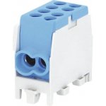 ELEMAN Svorkovnice rozbočovací HLAK 25 1/2 M2, 80A, 1pól., IP20, modrá, DIN 6512 – Zboží Mobilmania