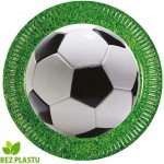 Papírové talíře FOTBAL 23 cm, GoDan – Zboží Dáma