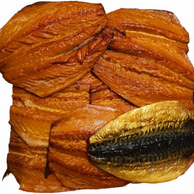 Ryba Warszawa Makrela uzená za studena 0,5 kg – Zboží Dáma