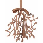 Závěsná vánoční dekorace Broste MISTLETOE hnědá – Hledejceny.cz