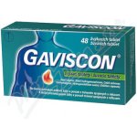 GAVISCON POR 250MG/133,5MG/80MG TBL MND 48 – Hledejceny.cz