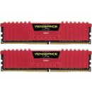 Corsair Vengeance LPX Red DDR4 16GB (2x8GB) 3000MHz CL15 CMK16GX4M2B3000C15R