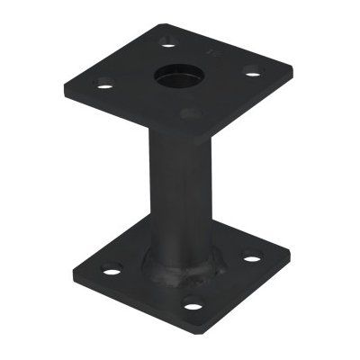 Domax PMF 80 Patka sloupku C černá 80x80x100x5,0 – Zboží Mobilmania