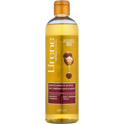 Lirene Shower Oil Makadamia and Monoi sprchový olej s hydratačním účinkem 400 ml – Sleviste.cz