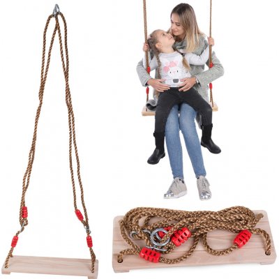 Verk 18200 houpací prkénko dřevěné 40 x 16 cm hnědá – Zboží Dáma