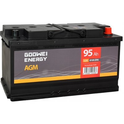 GOOWEI ENERGY 12V 95Ah 810A AGM95 – Hledejceny.cz