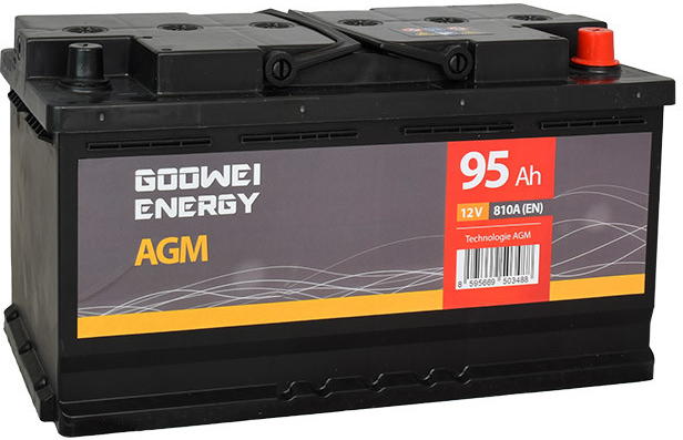 GOOWEI ENERGY 12V 95Ah 810A AGM95