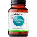 Viridian Organic Ashwagandha extract 60 kapslí – Hledejceny.cz