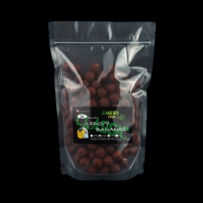 EMERS FISH CLASSIC boilies Ledový Bananas 250g 20mm – Zboží Mobilmania