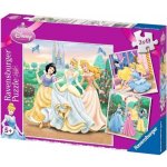 RAVENSBURGER Puzzle Disney princezny: Sny 3x49 dílků