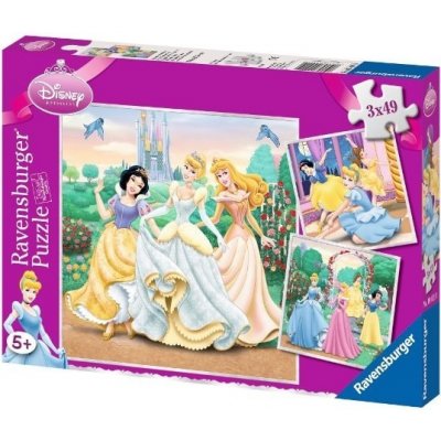 Ravensburger Disney princezny Sny 3 x 49 dílků – Hledejceny.cz