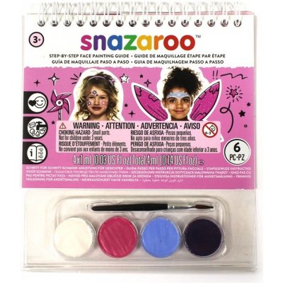 Barvy na obličej s postupem dívky – Sleviste.cz