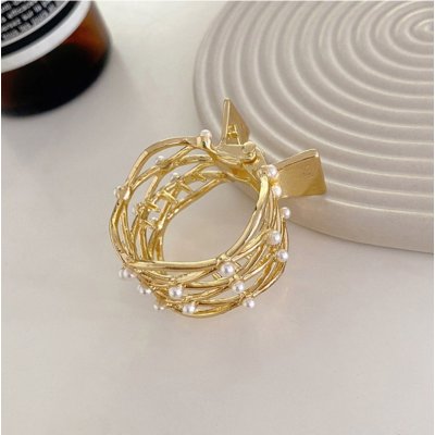 B-TOP Spona/ skřipec do culíku Druh barvy: Stříbrná – Hledejceny.cz