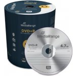 Mediarange DVD+R 4,7GB 16x, printable, spindle, 100ks (MR414) – Zboží Živě