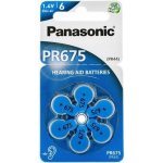 Panasonic baterie do naslouchadel 6ks PR675(44H)/6LB – Sleviste.cz