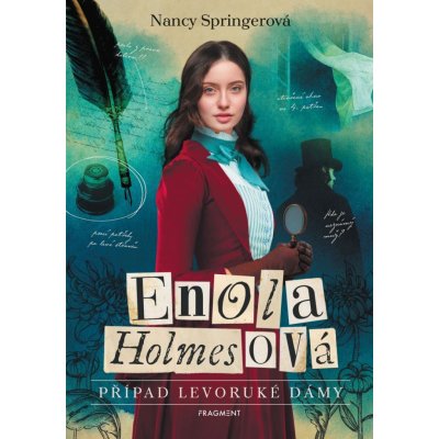 Enola Holmesová - Případ levoruké dámy - Nancy Springer – Hledejceny.cz