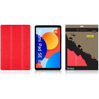 Tactical Book Tri Fold Pouzdro pro Xiaomi Redmi Pad SE 8,7 8596311284809 Red – Hledejceny.cz