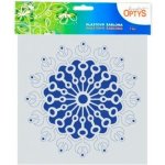 Plastová šablona 25 x 25 cm Mandala 5 – Sleviste.cz