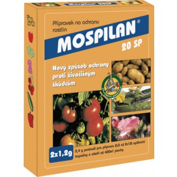 Lovela Mospilan 20SP Insekticid proti živočišným škůdcům 2 x 1,2 g